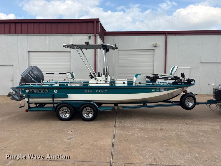 image for item EV2996 1995 Predator Boats 222 boat