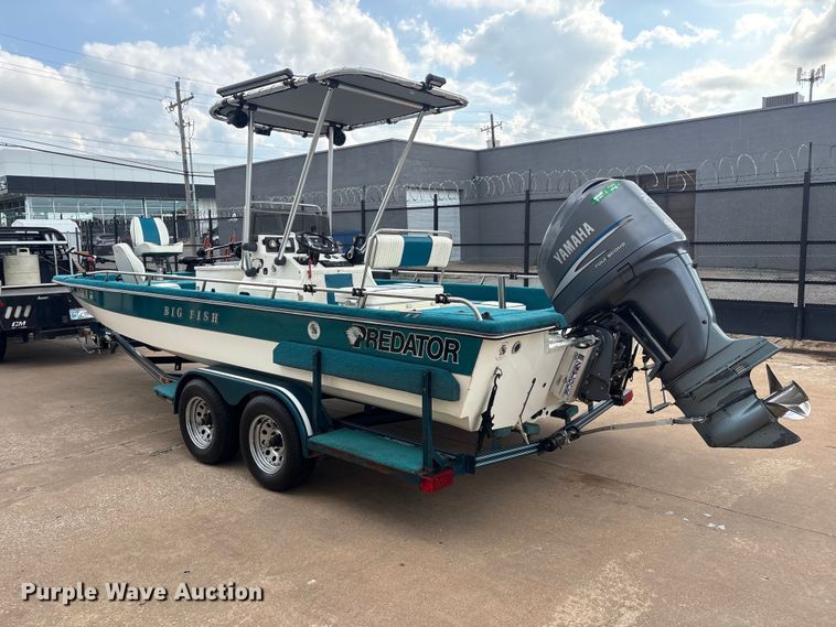 image for item EV2996 1995 Predator Boats 222 boat