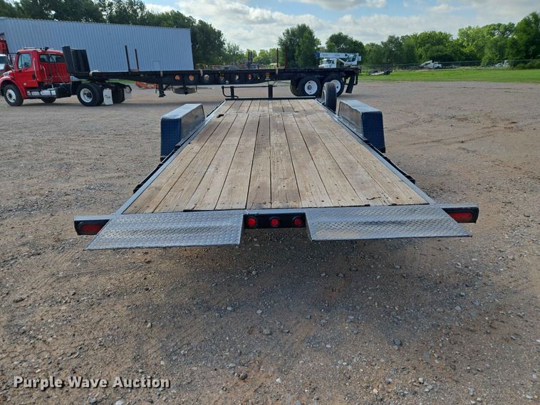 image for item EW0305 2021 Kaufman tilt deck utility trailer