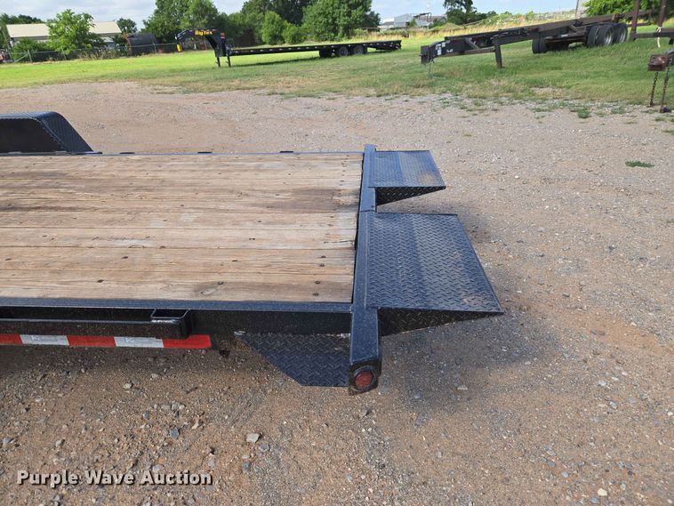 image for item EW0305 2021 Kaufman tilt deck utility trailer