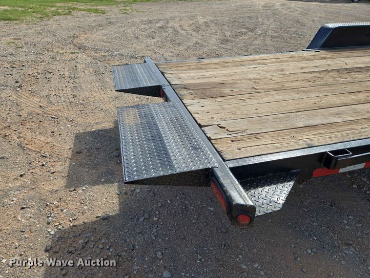 image for item EW0305 2021 Kaufman tilt deck utility trailer