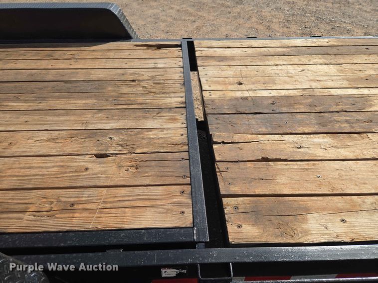 image for item EW0305 2021 Kaufman tilt deck utility trailer