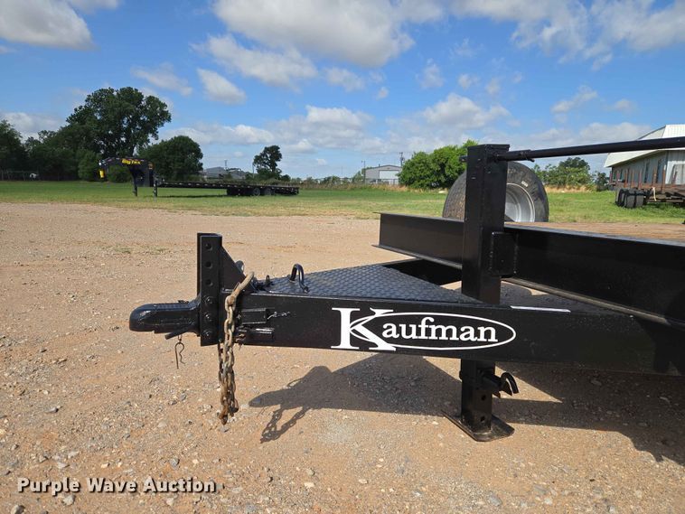 image for item EW0305 2021 Kaufman tilt deck utility trailer