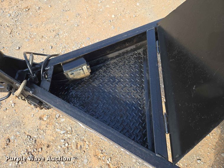 image for item EW0305 2021 Kaufman tilt deck utility trailer