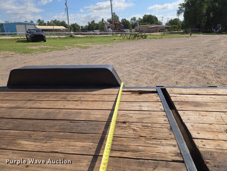 image for item EW0305 2021 Kaufman tilt deck utility trailer