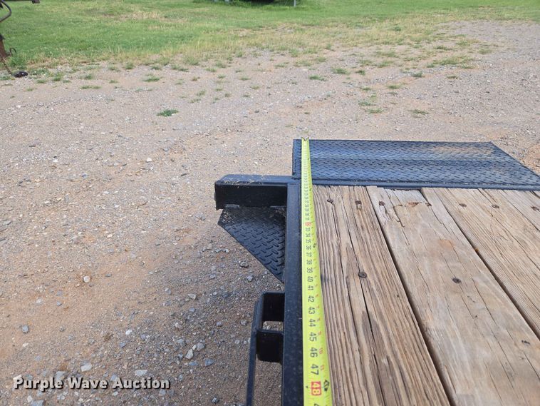 image for item EW0305 2021 Kaufman tilt deck utility trailer