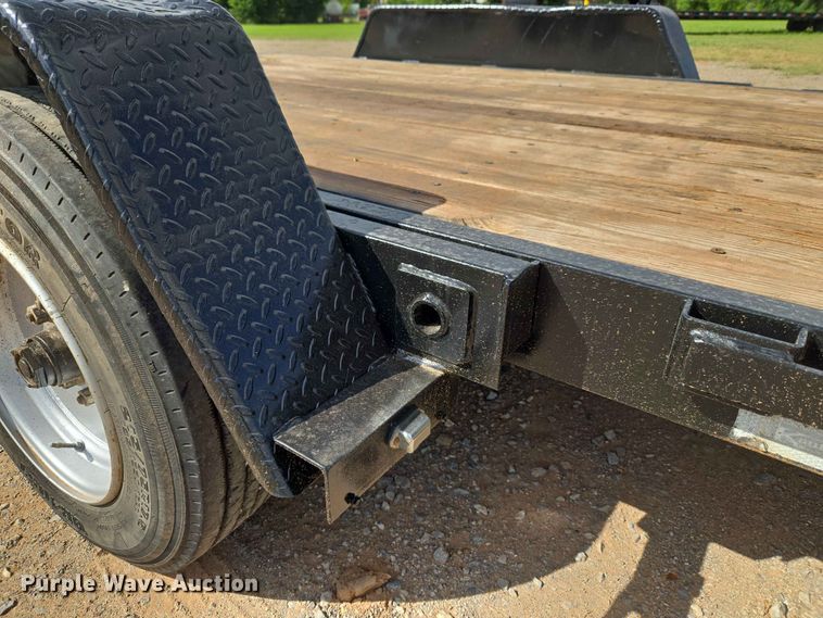 image for item EW0305 2021 Kaufman tilt deck utility trailer
