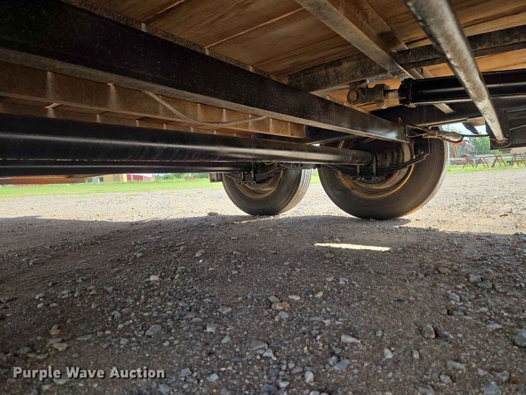 image for item EW0305 2021 Kaufman tilt deck utility trailer