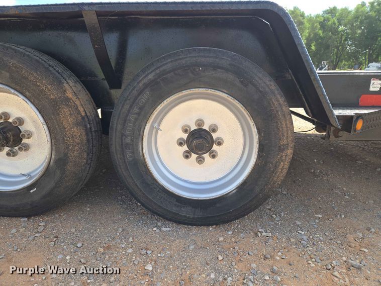 image for item EW0305 2021 Kaufman tilt deck utility trailer
