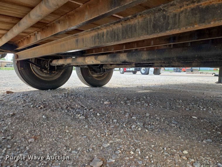 image for item EW0305 2021 Kaufman tilt deck utility trailer