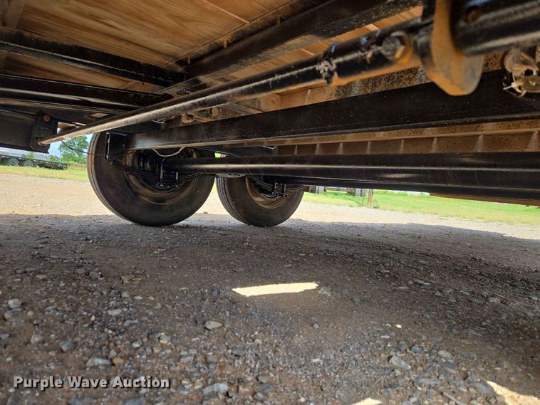 image for item EW0305 2021 Kaufman tilt deck utility trailer