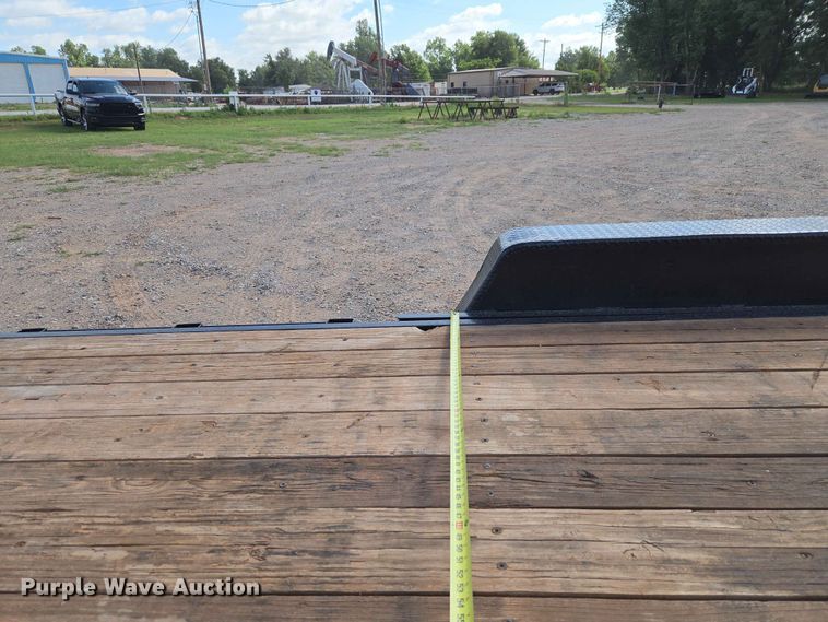 image for item EW0305 2021 Kaufman tilt deck utility trailer