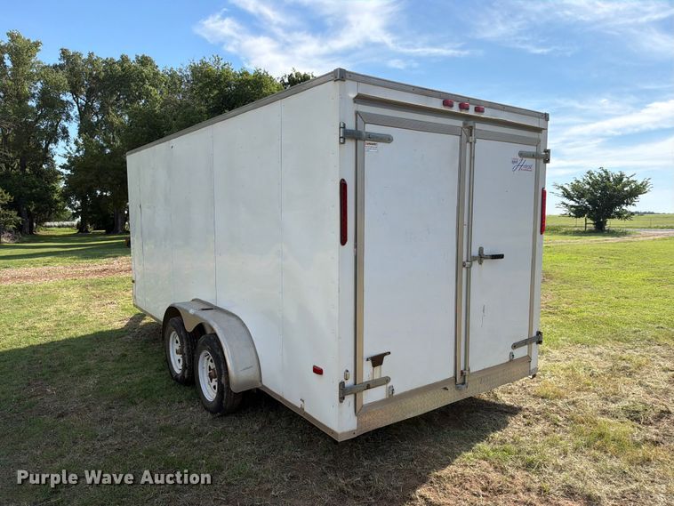 image for item EW0317 2012 Horton Vans enclosed cargo trailer