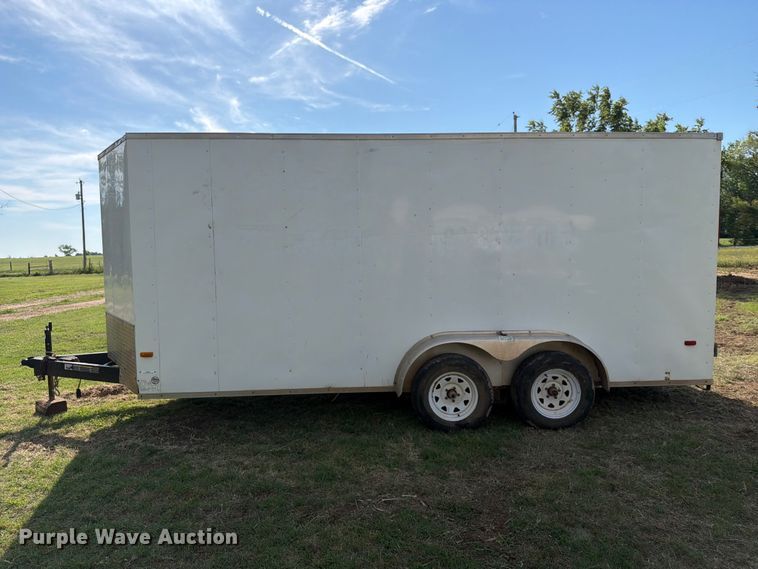 image for item EW0317 2012 Horton Vans enclosed cargo trailer