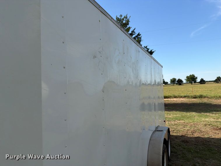 image for item EW0317 2012 Horton Vans enclosed cargo trailer