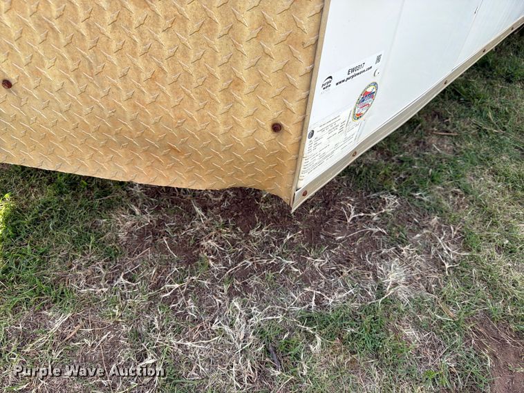 image for item EW0317 2012 Horton Vans enclosed cargo trailer