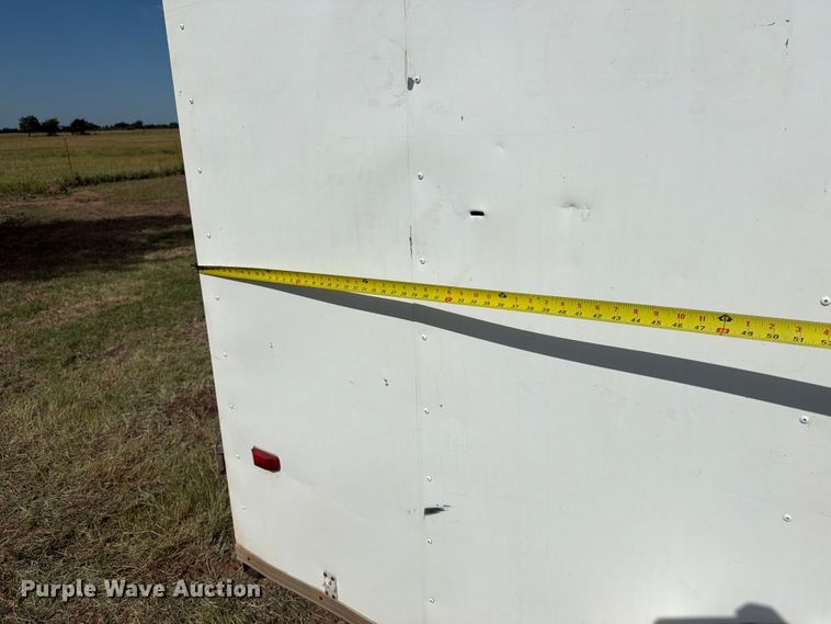 image for item EW0317 2012 Horton Vans enclosed cargo trailer