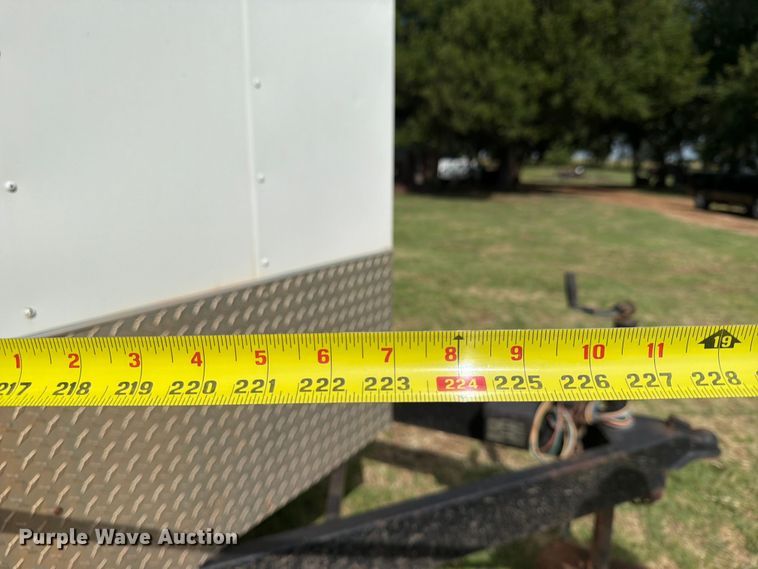 image for item EW0317 2012 Horton Vans enclosed cargo trailer