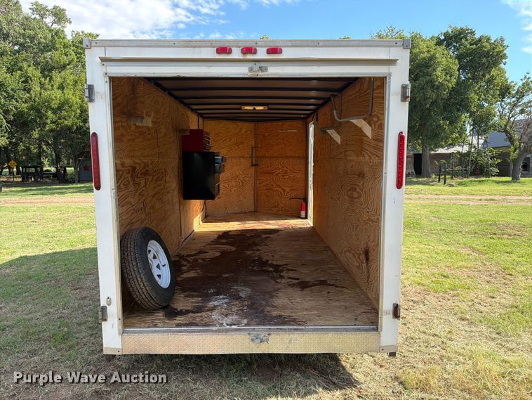 image for item EW0317 2012 Horton Vans enclosed cargo trailer