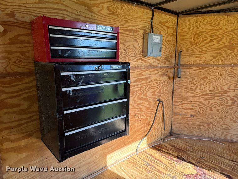 image for item EW0317 2012 Horton Vans enclosed cargo trailer