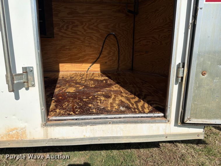 image for item EW0317 2012 Horton Vans enclosed cargo trailer