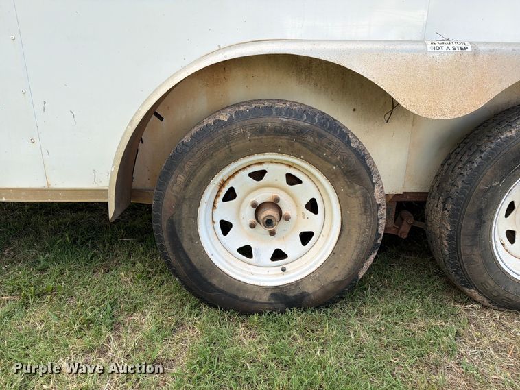 image for item EW0317 2012 Horton Vans enclosed cargo trailer