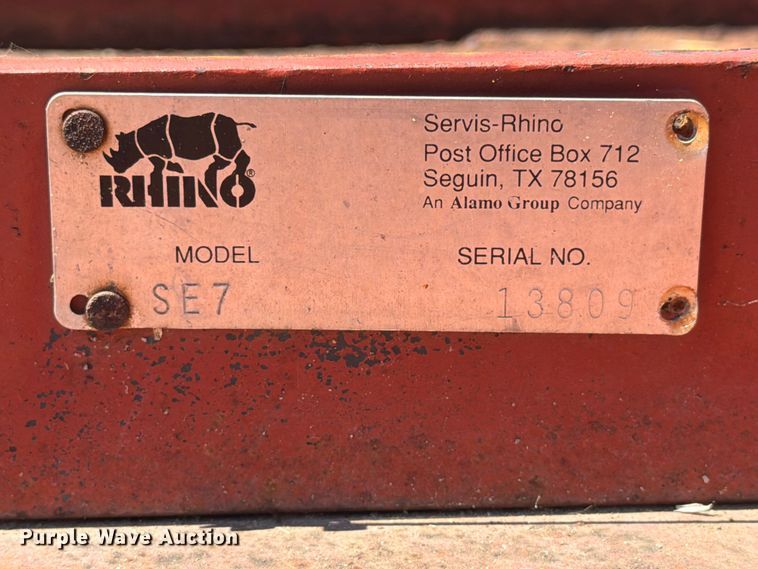 image for item EW0318 Rhino SE7 rotary mower