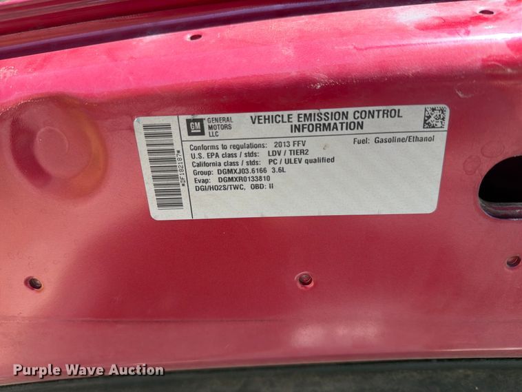 image for item EW0325 2013 Buick Lacrosse 