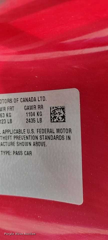 image for item EW1019 2012 Chevrolet Camaro 