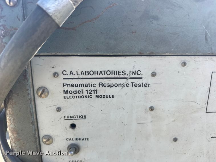 image for item EW4892 C.A. Laboratories 1211 pneumatic response tester