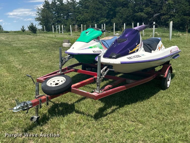 (2) SeaDoo GTS personal watercraft
