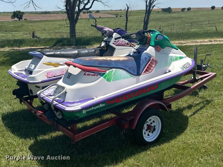 image for item EW4900 (2) SeaDoo GTS personal watercraft