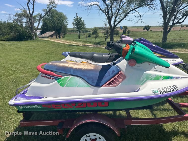 image for item EW4900 (2) SeaDoo GTS personal watercraft