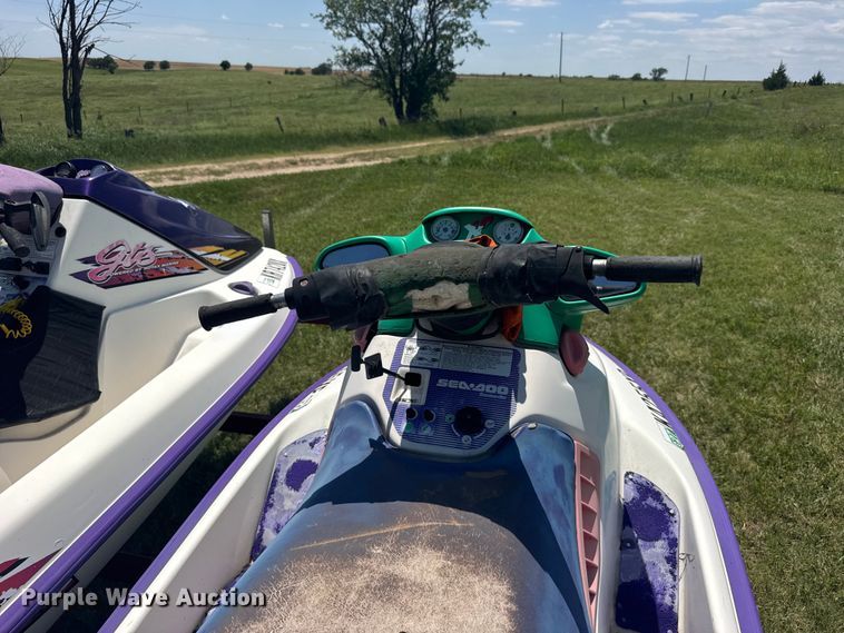 image for item EW4900 (2) SeaDoo GTS personal watercraft