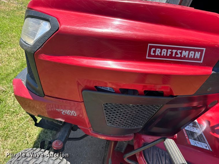 image for item EW4917 Craftsman T2400 lawn mower