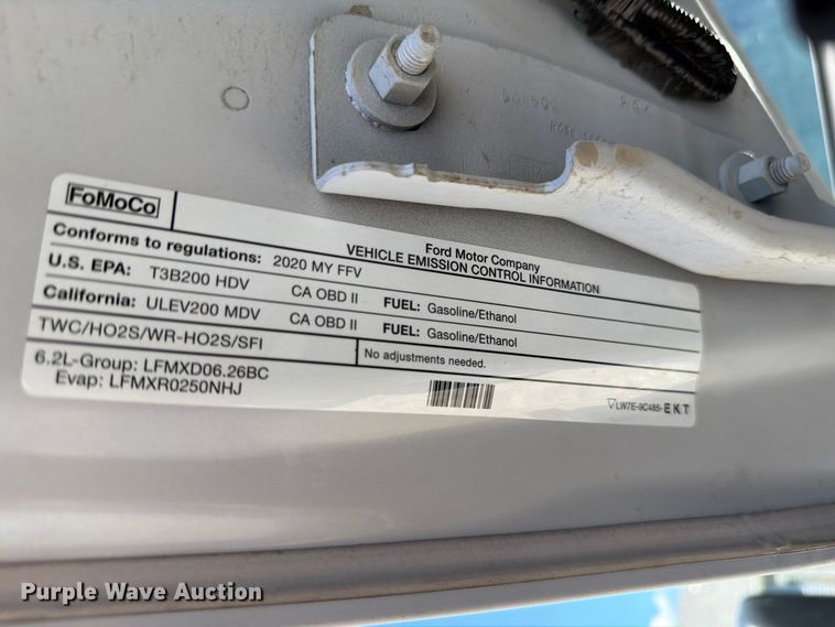 image for item EX4531 2020 Ford F250 Super Duty XL pickup truck