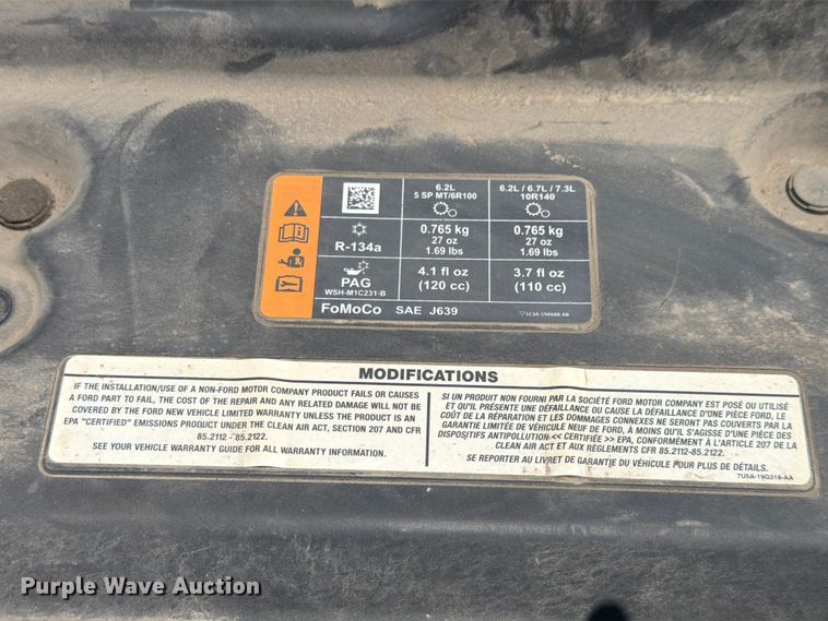 image for item EX4531 2020 Ford F250 Super Duty XL pickup truck