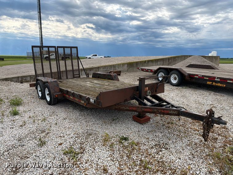 image for item EX4532 2009 Behnke Enterprises utility trailer