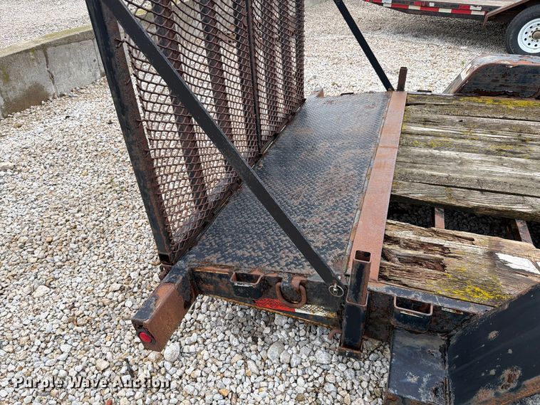 image for item EX4532 2009 Behnke Enterprises utility trailer