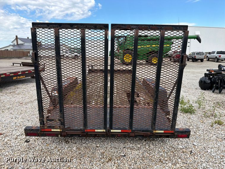 image for item EX4532 2009 Behnke Enterprises utility trailer