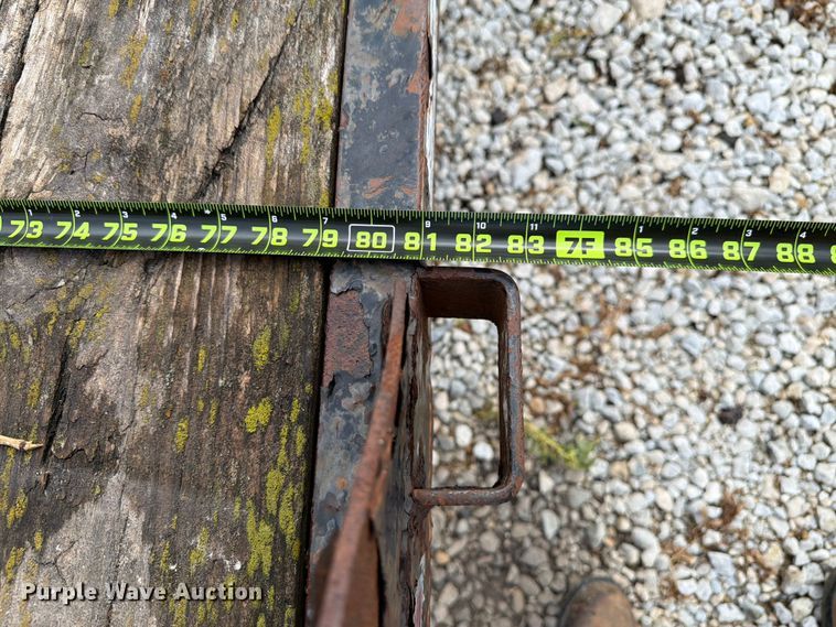 image for item EX4532 2009 Behnke Enterprises utility trailer