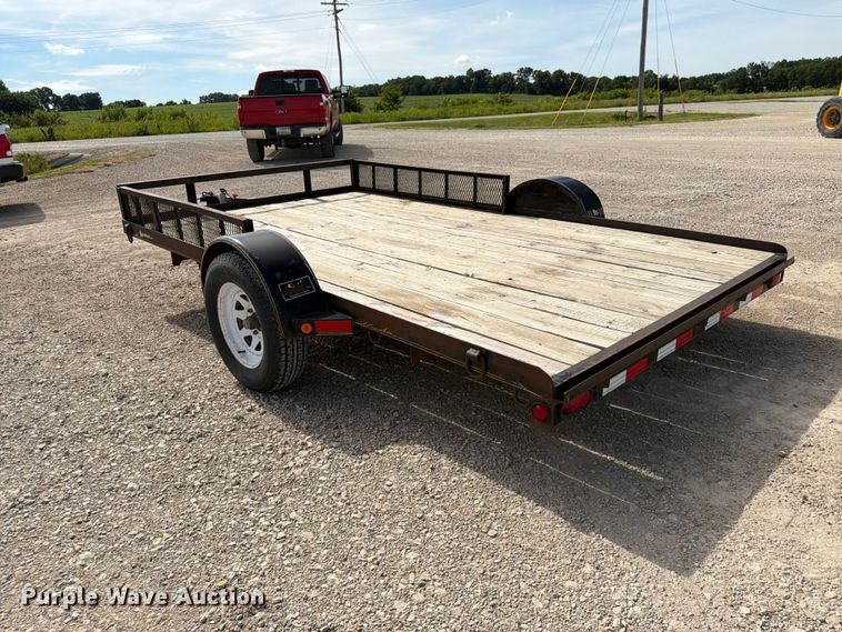 image for item EX5506 2004 Neal equipment trailer