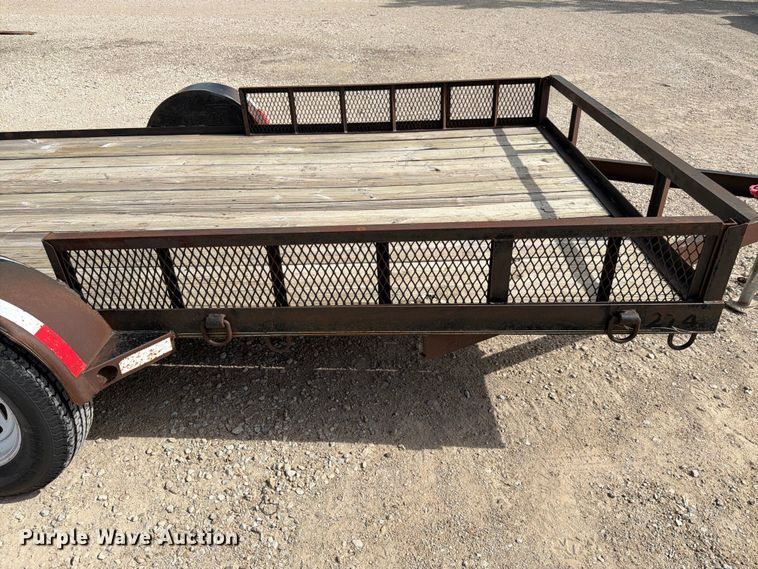 image for item EX5506 2004 Neal equipment trailer