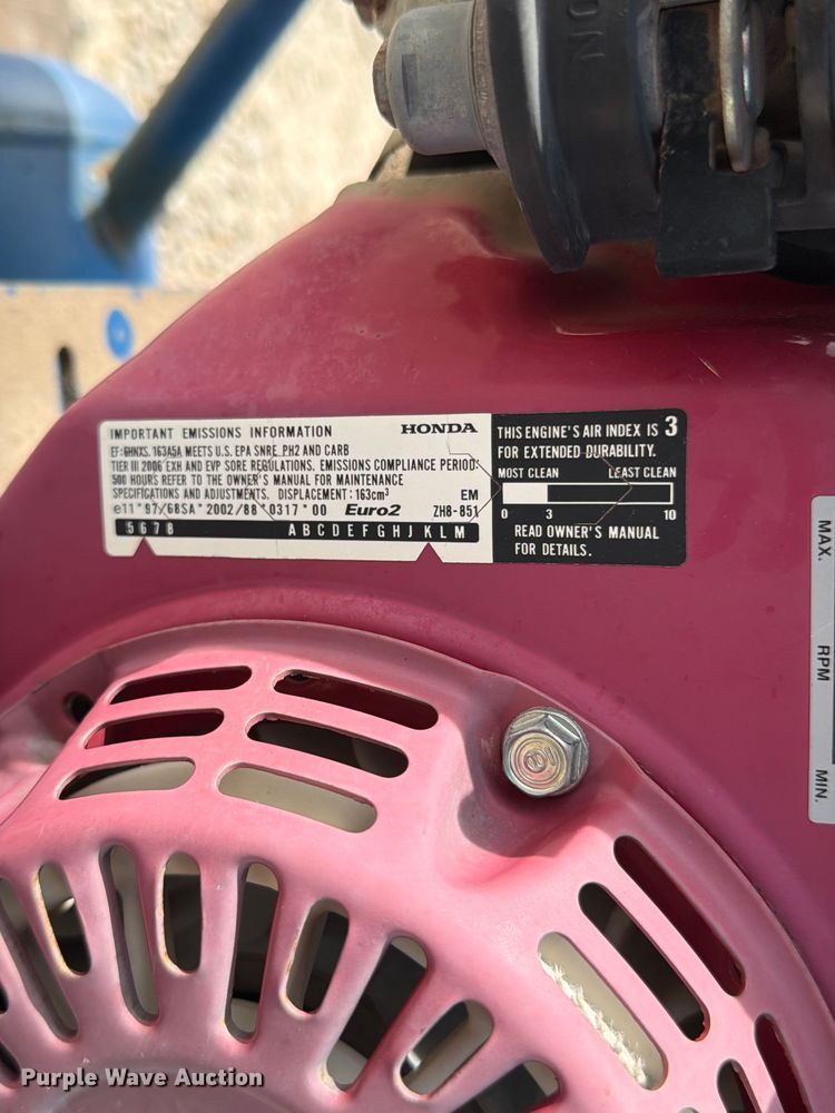 image for item EX5508 2007 Puma PUK-5508G air compressor