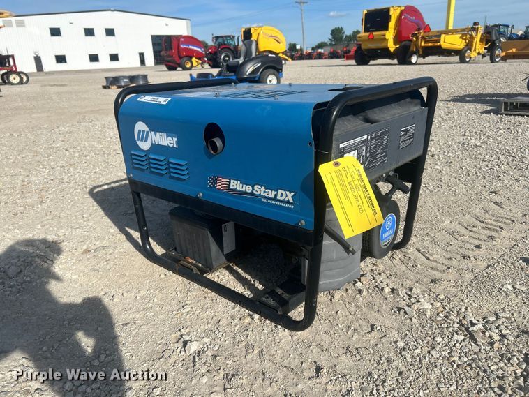image for item EX5516 2013 Miller Blue Star DX welder/generator