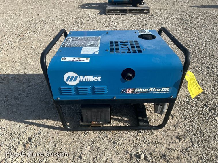 image for item EX5516 2013 Miller Blue Star DX welder/generator