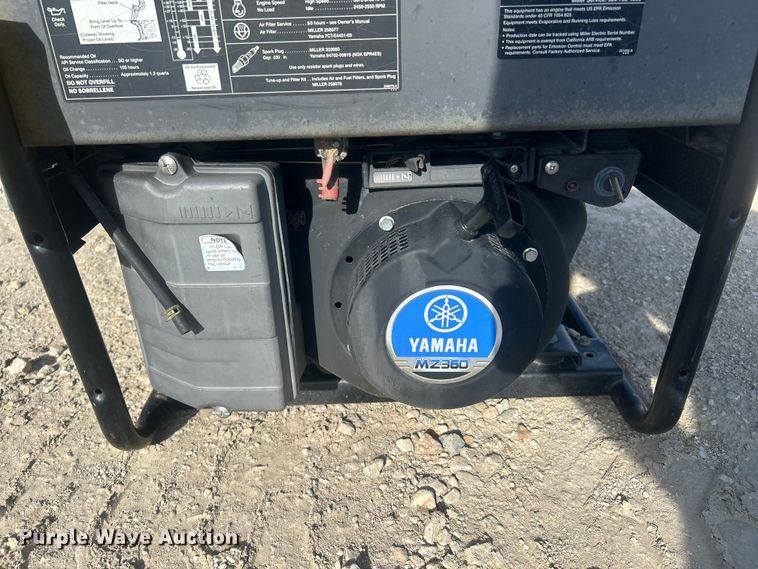 image for item EX5516 2013 Miller Blue Star DX welder/generator