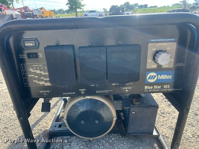 image for item EX5516 2013 Miller Blue Star DX welder/generator