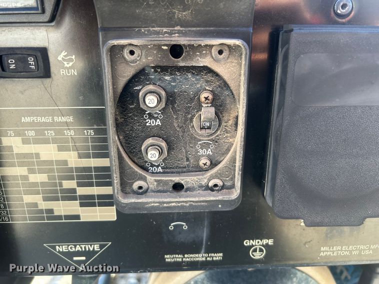 image for item EX5516 2013 Miller Blue Star DX welder/generator