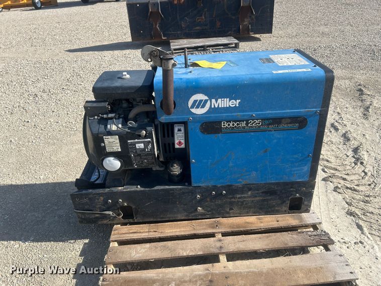 image for item EX5517 Miller Bobcat 225G welder/generator